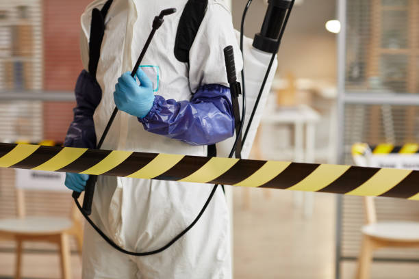 Professional Biohazard Cleanup technician working in Kapaau, HI